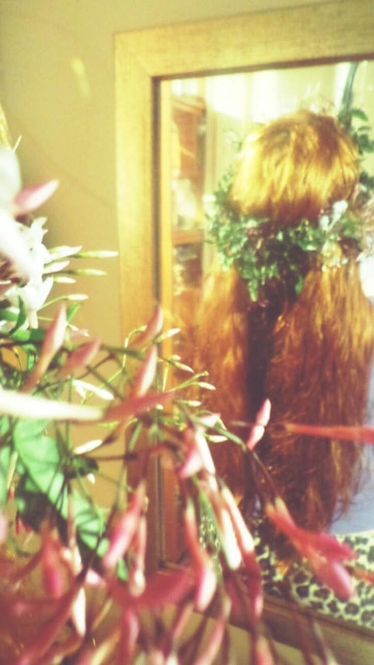 Diy wreath 'Jasmine vines' - the pagan branwen